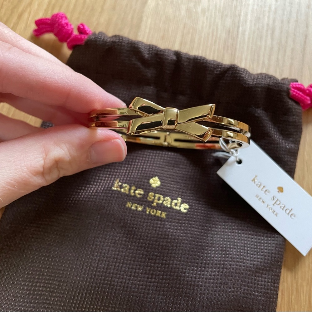 Kate spade bow bracelet
